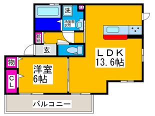 リーベスハイムの物件間取画像